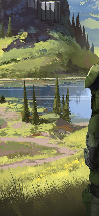 Fond d'écran iPhone 2021 Halo Infinite