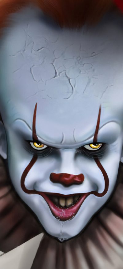 Fond d'écran iPhone It Chapter Two 2019 4k Pennywise Art