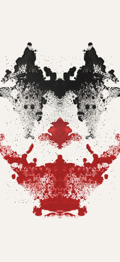 Fond d'écran Joker Face Artwork sur iPhone