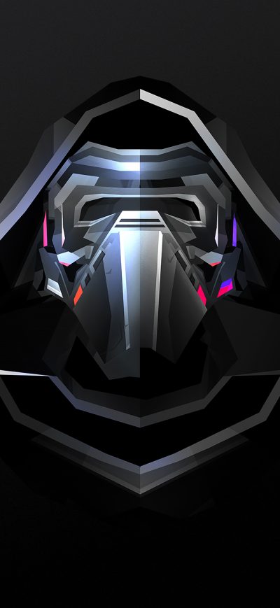 Fond d'écran iPhone Kylo Ren Star Wars Abstract Facet