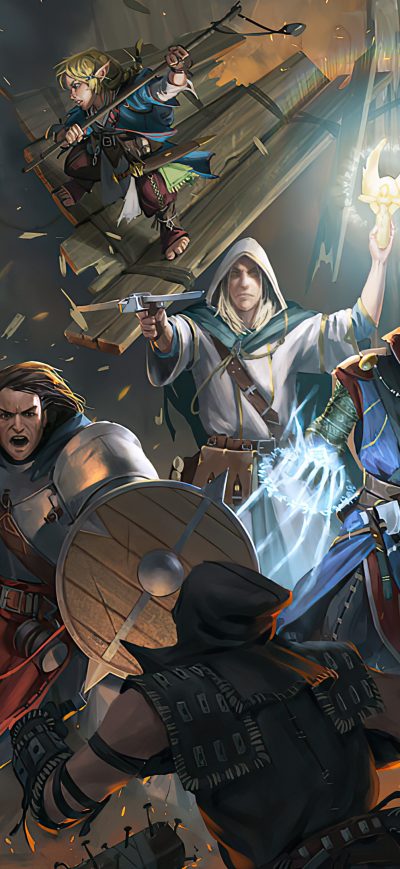 Fond d'écran iPhone Pathfinder Kingmaker Definitive Edition 4k