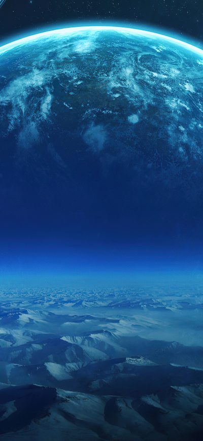 Fond d'écran iPhone Planets Manipulation 4k