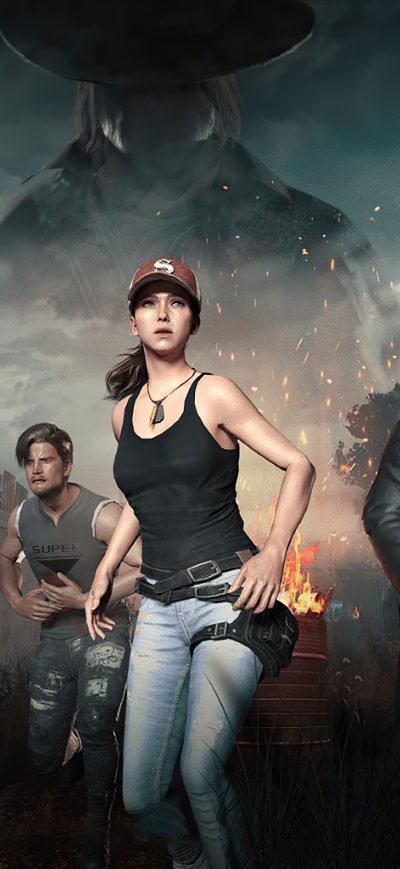 Fond d'écran iPhone Pubg X Dead By Daylight 4k