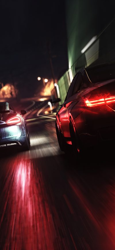 Fond d'écran iPhone Racing Cars Wrapped Dark 4k