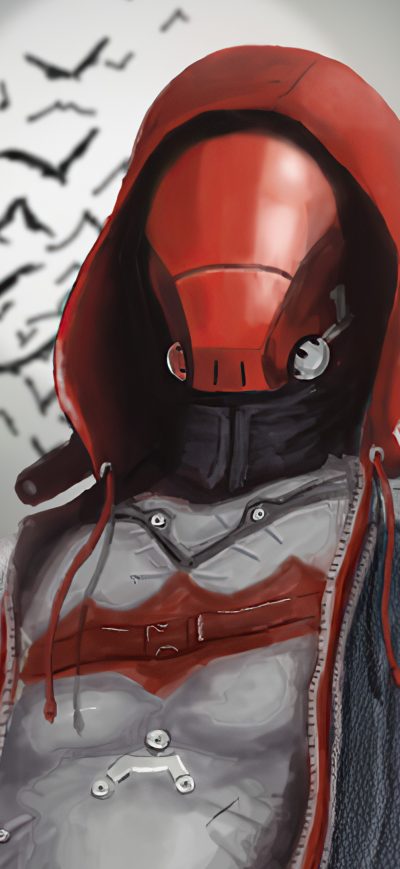Fond d'écran iPhone Red Hood Gun