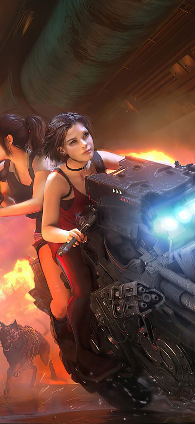 Fond d'écran iPhone New Resident Evil 2020
