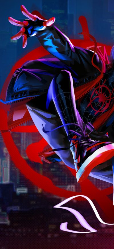 Fond d'écran iPhone Art Spider Verse New