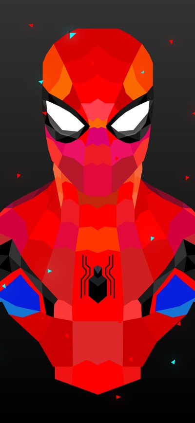 Fond d'écran iPhone Spiderman 4k Minimalism 2020
