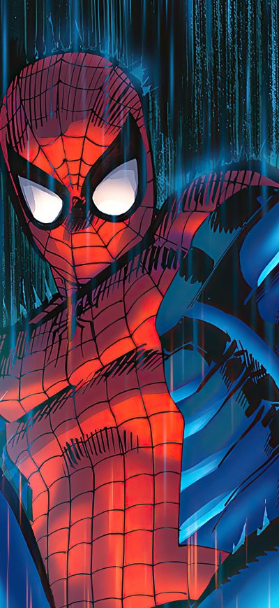Fond d'écran iPhone Spider Man Red Suit 4k