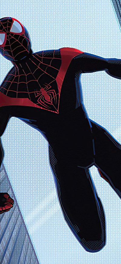Fond d'écran iPhone 2020 Spider Man Miles Morales 4k Artwork