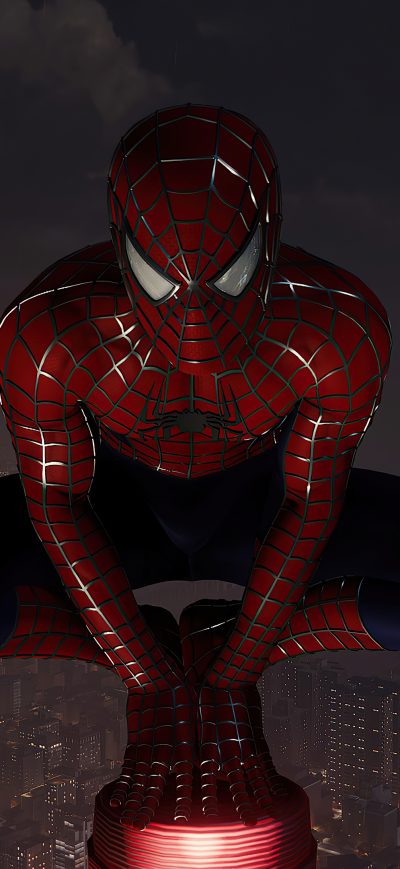 Fond d'écran iPhone Spiderman On Top