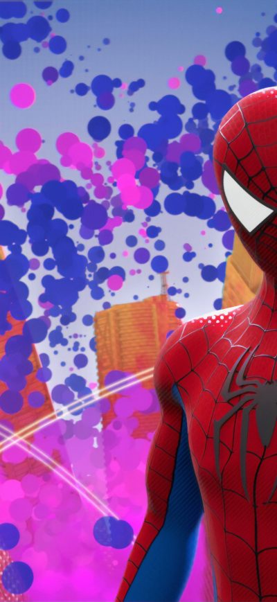 Fond d'écran iPhone Spiderman Background Colorful