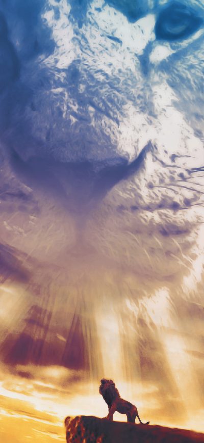 Fond d'écran iPhone The Lion King Poster 2019