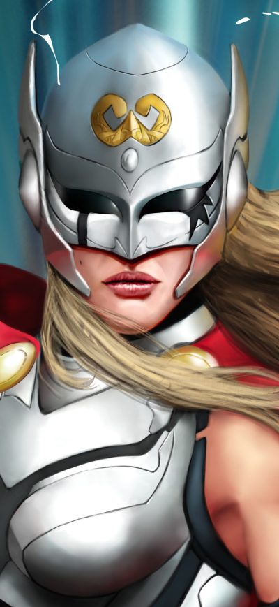 Fond d'écran iPhone Lady Thor 2021