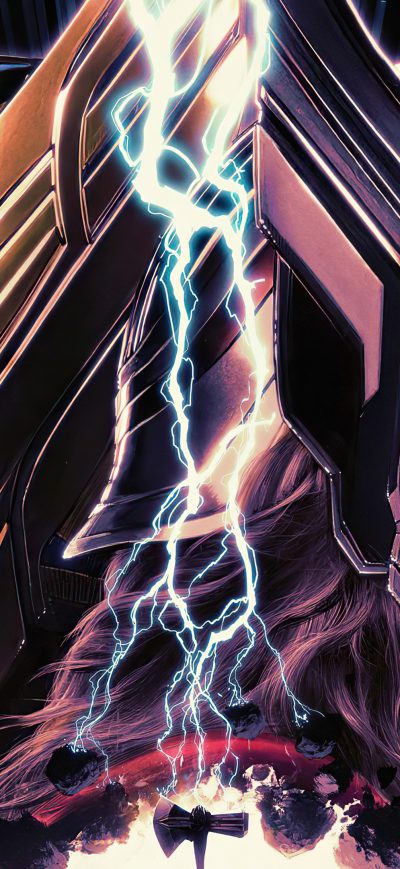 Fond d'écran iPhone 2022 Thor Love And Thunder Poster