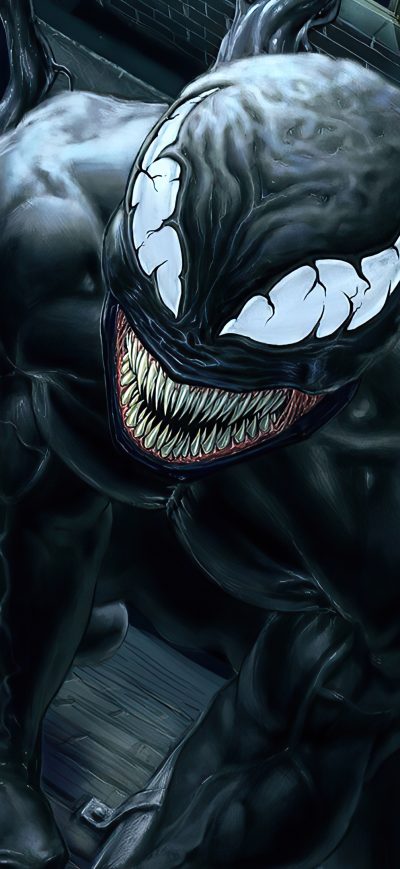 Fond d'écran iPhone Venom Wall Crawler