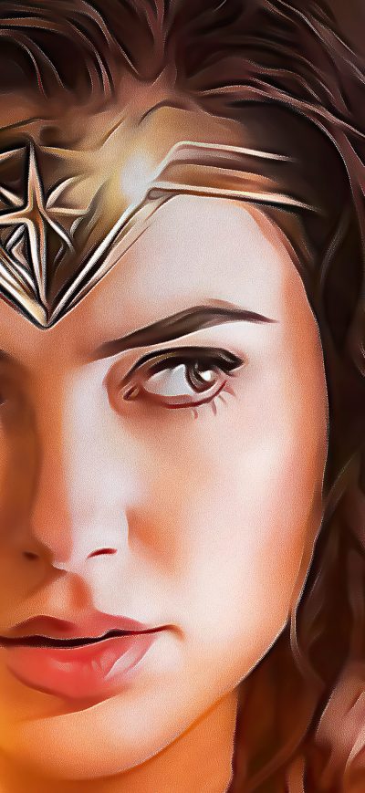 Fond d'écran iPhone The Wonder Woman Fanart 4k