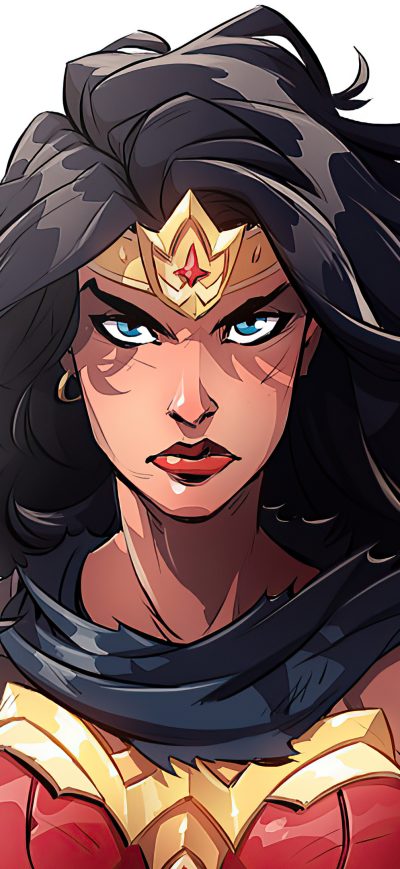 Fond d'écran iPhone Wonder Woman 2020 Warrior