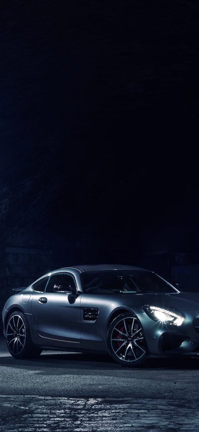 Fond d'écran 2018 Mercedes Benz Amg GT sur iPhone
