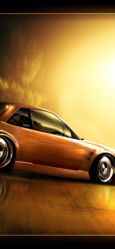 Fond d'écran iPhone Drifitng Car Artwork