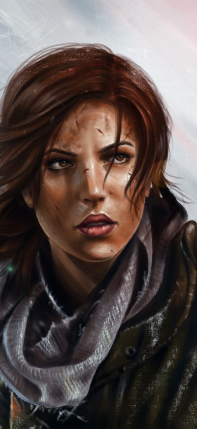 Fond d'écran iPhone Tomb Raider Lara Croft Art