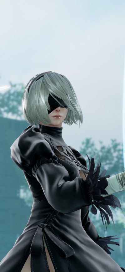 Fond d'écran Nier Automata 2019 sur iPhone