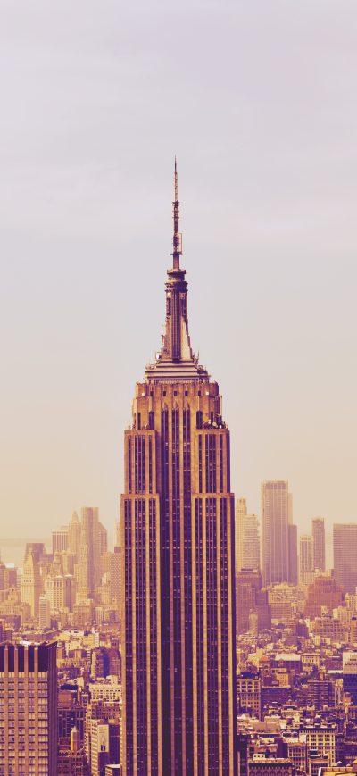 Fond d'écran iPhone Empire State Building New York 5k