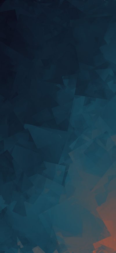 Fond d'écran iPhone Blue Dark Yellow Abstract Artistic 4k