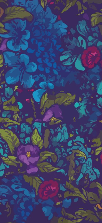 Fond d'écran iPhone Floral Pattern Abstract
