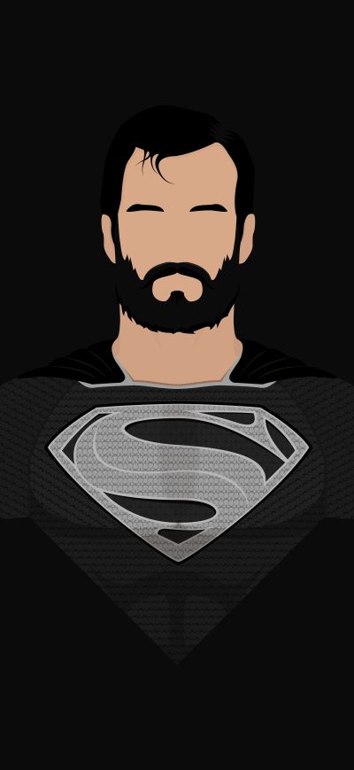 Fond d'écran iPhone Superman Dceu Minimalism 8k