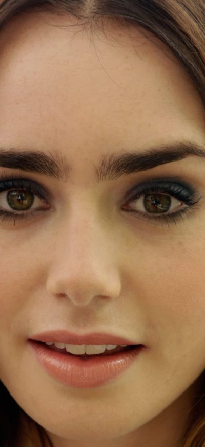 Fond d'écran iPhone 4k Lily Collins Cute