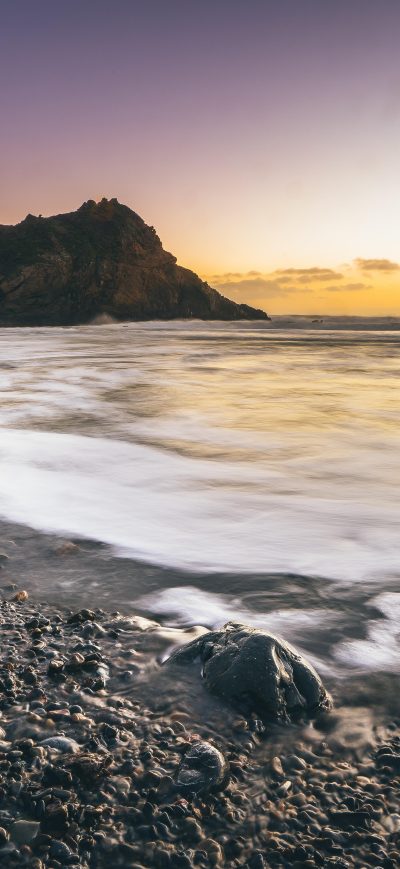 Fond d'écran iPhone Pfeifer Beach Big Sur 8k