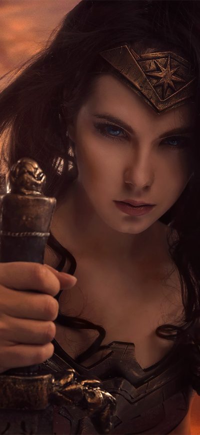 Fond d'écran iPhone Wonder Woman Cosplay