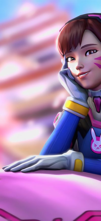 Fond d'écran iPhone Dva Overwatch