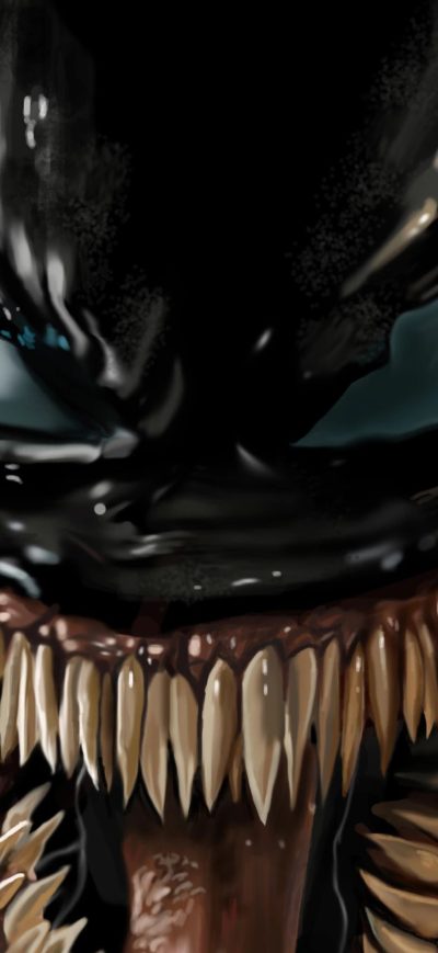 Fond d'écran iPhone Venom Movie Closeup Art