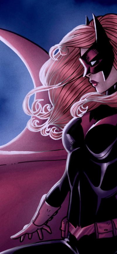 Fond d'écran Batwoman Art 2019 sur iPhone