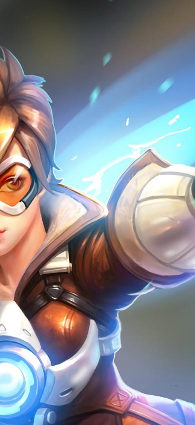 Fond d'écran iPhone Tracer Overwatch 2016