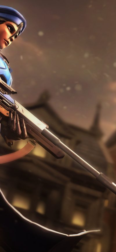 Fond d'écran iPhone Ana Overwatch 5k