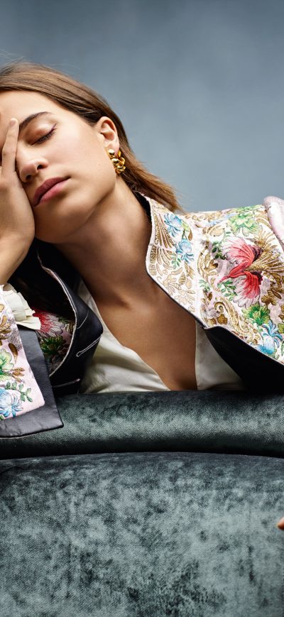 Fond d'écran iPhone Alicia Vikander Hunger Photoshoot 2018 8k