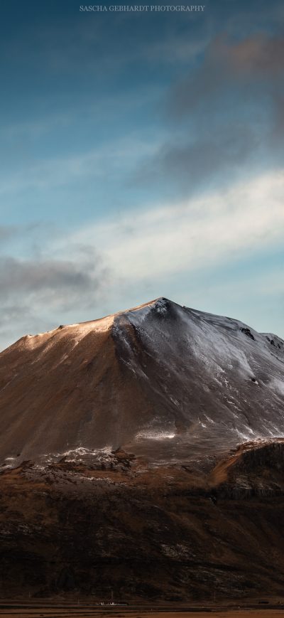 Fond d'écran iPhone Iceland Volcano 5k