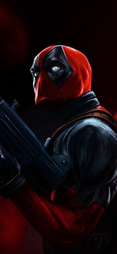 Fond d'écran iPhone Deadpool Digital Art 2018