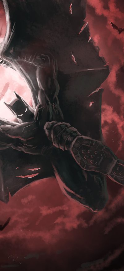 Fond d'écran iPhone Batman 5k Art