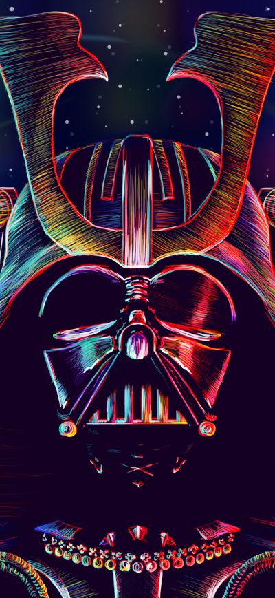 Fond d'écran iPhone Darth Vader Supervillain 4k