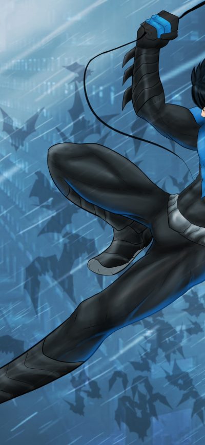 Fond d'écran iPhone Nightwing 4k Artwork