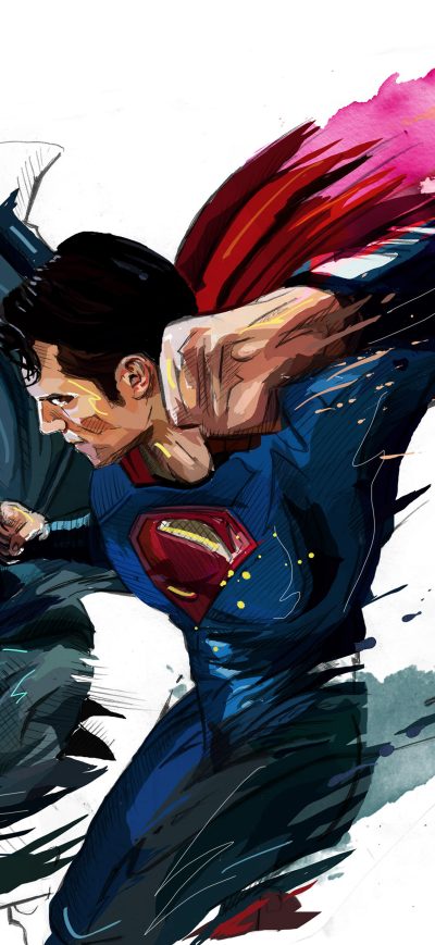 Fond d'écran iPhone Batman And Superman Artwork 4k