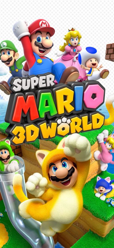 Fond d'écran iPhone Super Mario 3D World