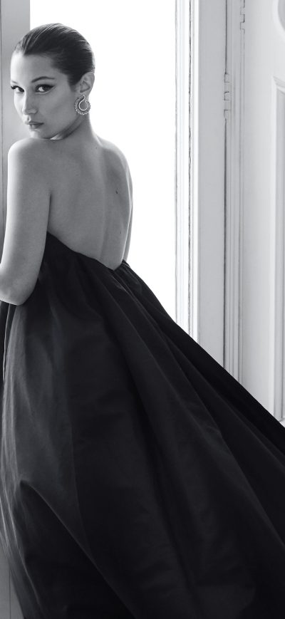 Fond d'écran iPhone Bella Hadid Harpers Bazaar 2018 Photoshoot