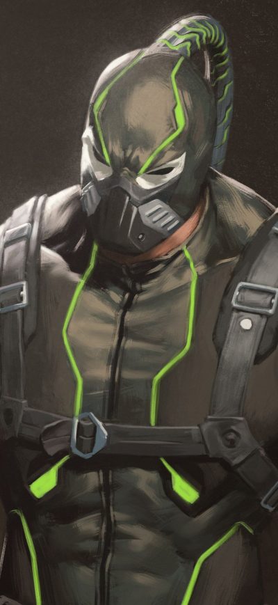 Fond d'écran iPhone Bane Injustice 2 Artwork