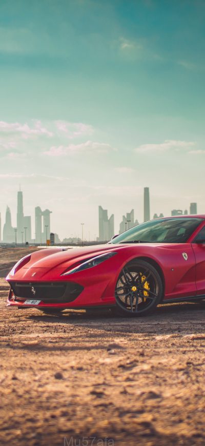 Fond d'écran iPhone Ferrari 812 SuperFast 4k