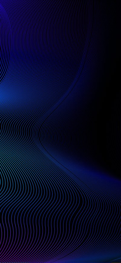 Fond d'écran iPhone Lights Waves 4k